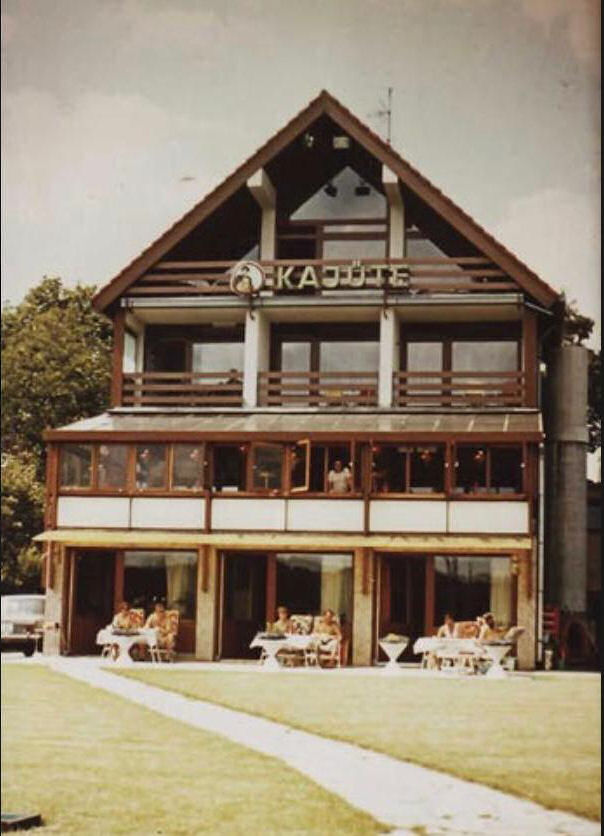 Ansicht von der Seeseite 1950